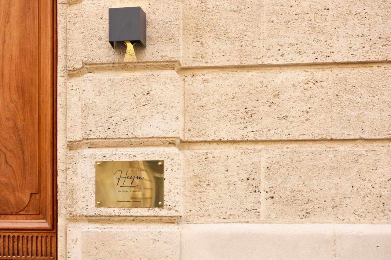 Heym Hotel Bordeaux Buitenkant foto